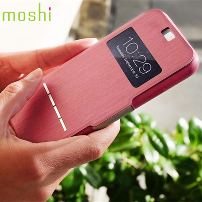 Moshi摩仕 苹果iPhone 6s手机壳Plus皮套视窗手机套5.5触控式设计