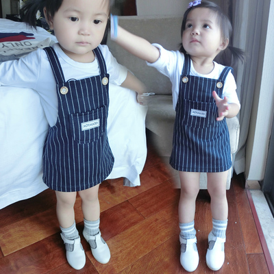 韩版女童长袖+裙子秋装套装裙宝宝夏装儿童装小女孩1-2-3-4岁半潮