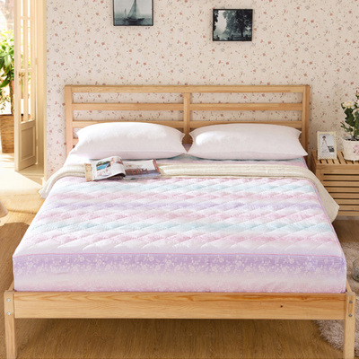 加厚夹棉床笠单件纯色床罩床单席梦思保护套罩0.9/1.2/1.5/1.8m米