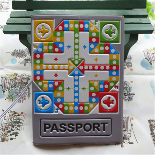 彩虹飞机 出国旅游留学必备 护照夹护照套 证件包卡套短款