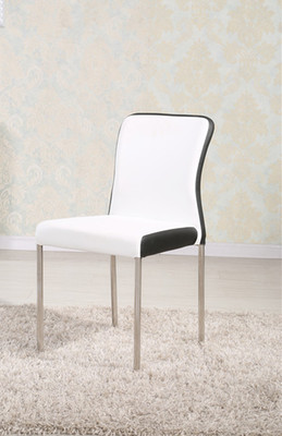 简约现代时尚餐椅 椅子 餐厅餐桌椅组合高档不锈钢餐桌椅 酒店椅