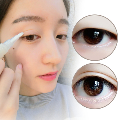 韩国正品DK双眼皮定型霜隐形双眼皮非胶水双眼皮贴纤维条大眼神器
