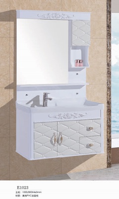 批发pvc浴室柜组合挂墙式小户型镜柜洗脸盆洗手盆台盆面盆卫生间
