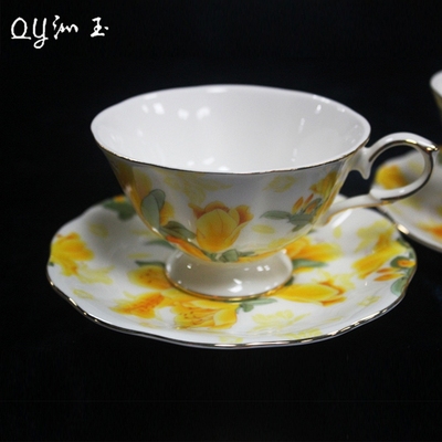 景德镇陶瓷  咖啡器具 礼品套装 咖啡杯 情侣杯QLKB12