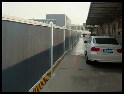 成都PVC施工挡板围墙围栏固定施工围挡档市政工地地铁安全隔离板
