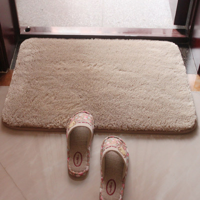 超柔软细绒吸水地垫浴室地垫 防滑垫 吸水门口地毯 厨房地垫