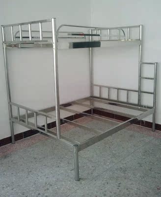 不锈钢子母床架1.5米1.2米孕妇床公寓出租屋上下架床厂家直销