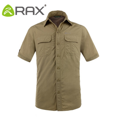 RAX速干衬衫 男短袖衬衣速干衣快干衣T恤防紫外线40-2W020