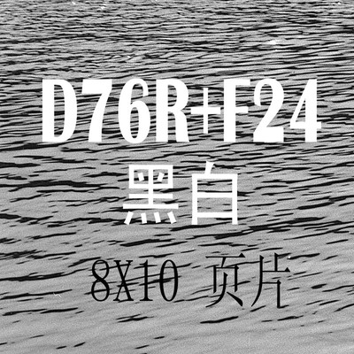 8x10 黑白负片 胶片冲洗 D76R+F24分析纯工艺 照片冲印 机冲 滚冲