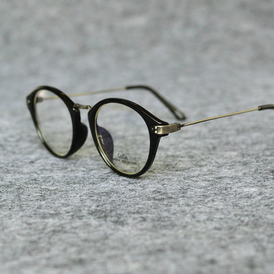 新品韩版超轻眼镜框女近视 超细眼镜架 全框复古圆框潮人平光镜