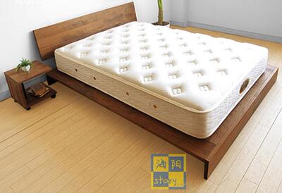 日式纯实木家具定做日式韩式简约北欧实木双人床矮床卧室家具定制