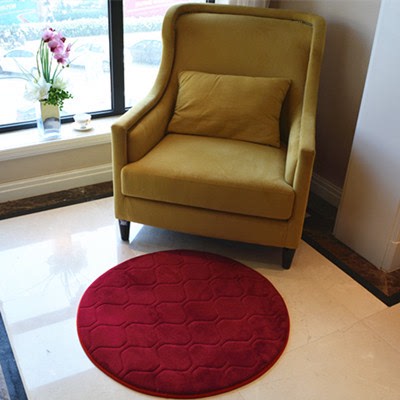 包邮欧式圆形地毯可爱电脑椅 转椅 吊篮 卧室客厅加厚慢回弹地毯