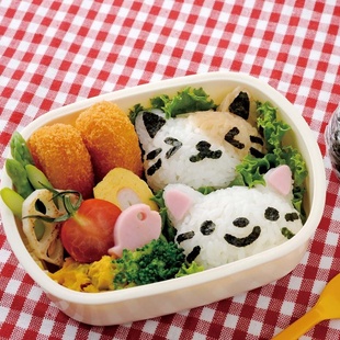 正品特价 日本便当 猫咪饭团模具 可爱小猫咪寿司饭团制作工具