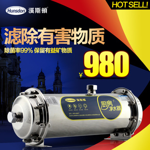 汉斯顿净水器家用自来水过滤器厨房高端超滤直饮机HSD-600KT正品