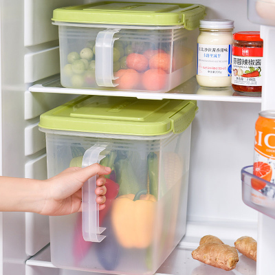 冰箱收纳盒 抽屉式鸡蛋盒食物冷冻保鲜盒 厨房收纳保鲜塑料储物盒