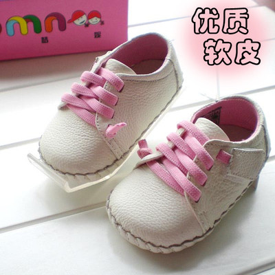 6-18个月婴儿鞋春秋真皮宝宝鞋学步鞋软底防滑婴儿单皮鞋0-1-2岁
