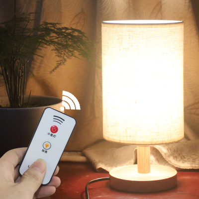 创意床头灯卧室LED节能遥控小夜灯插电喂奶宝宝感应台灯睡眠灯