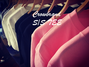Crowbrand S/S 打底衫 短袖 T桖 夏天必备TEE 4色 原创 超好版型