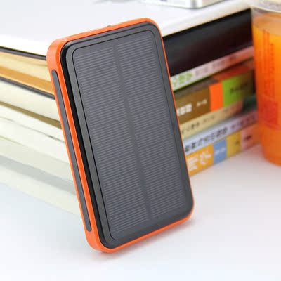 太阳能型移动电源充电宝三防超薄聚合物三星小米苹果安卓手机通用
