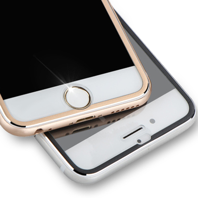 iPhone6plus钢化膜苹果6S全屏覆盖钛合金3D玻璃彩膜7plus手机贴膜