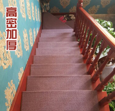 楼梯地毯 楼梯垫 门垫 入户垫 高密加厚喜庆红地毯 免胶自吸