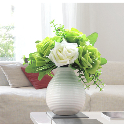 现代简约客厅花瓶摆件创意时尚家居装饰品陶瓷餐桌电视柜工艺品