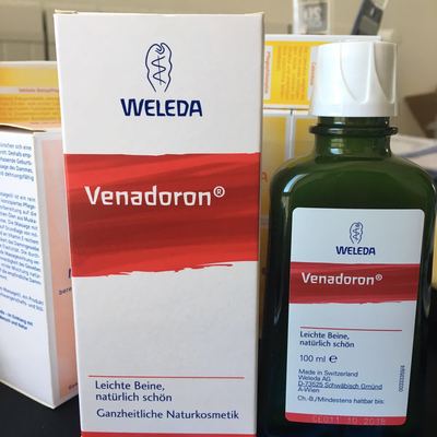 德国购Weleda/维蕾德天然有机腿部按摩油精华保养油