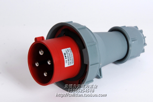 禾丰HF/第二代/工业防水插头公母插座/4芯125A/380V/6H/3P+E/IP67