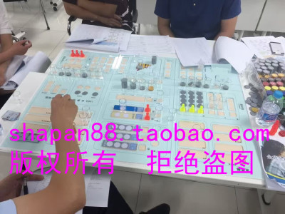 经理人沙盘模拟职业经理人模拟舱赢在中国同款沙盘教具免费包邮