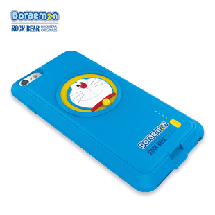 哆啦A梦苹果6s plus背夹电池4.7/5.5手机壳专用充电宝