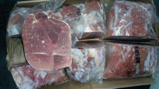 批发鲜冻牛肉 牛后腿肉 瘦牛肉 生牛肉 炒牛肉必备 批发整箱40斤