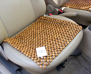 橄榄长珠子汽车坐垫单片