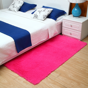 【天天特价】家用客厅茶几丝毛地毯卧室床边长方形满铺榻榻米地垫