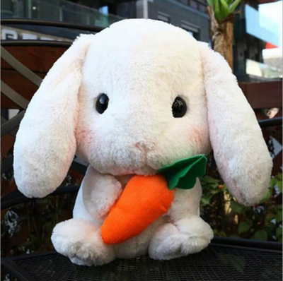 Amuse日本LOLITA玩偶Loppy垂耳兔公仔抱枕布娃娃女生毛绒玩具兔子