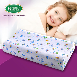 ventry儿童纯天然乳胶枕头泰国正品学生护颈颈椎小孩定型枕代购