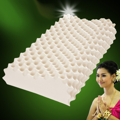 泰国天然乳胶枕头枕芯单人护颈枕成人颈椎枕