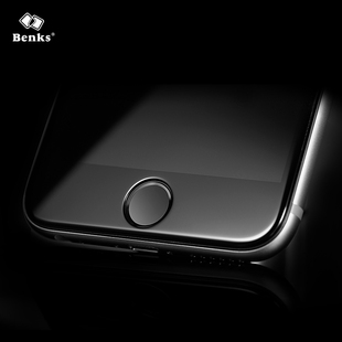 Benks iPhone6钢化膜苹果6S全屏全覆盖3D曲面玻璃i6手机膜蓝光4.7