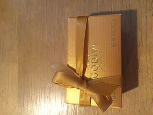 美代 GODIVA/歌帝梵巧克力礼盒两颗装婚礼喜糖高迪瓦比利时手工