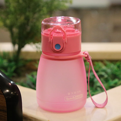 韩国创意成人塑料杯学生情侣个性糖果色健康便携饮料水杯子女