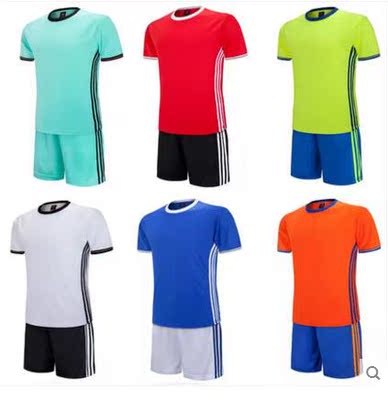 光板足球校服 套装 学校光板足球服 批发 个性定制 定制进口号码