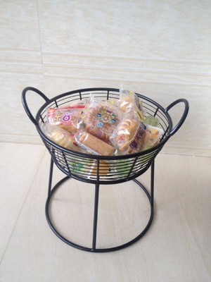 铁艺面包架面包篮点心架面包展示架铁艺架子收纳架水果架置物架