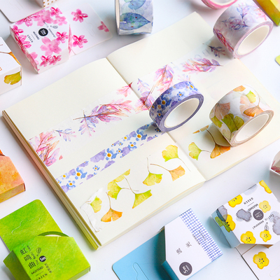 本小姐 麦和创意和纸胶带 日式手帐装饰贴 时尚日记相册装饰胶带