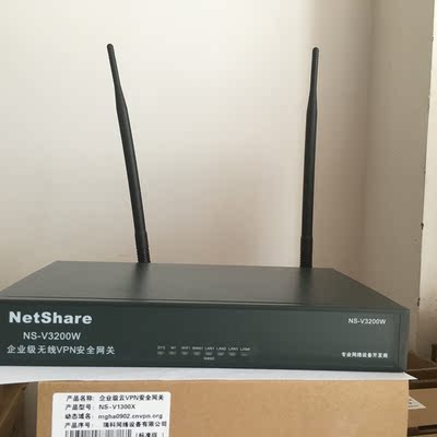 Netshare 瑞科VPN NS-V3200W企业级无线VPN