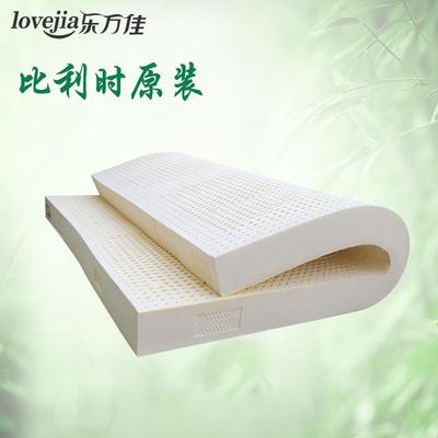 比利时原装进口1.8米双人乳胶床垫天然泰国10cm加厚榻榻米1.5床