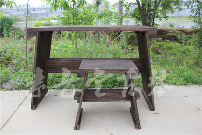 厂家直销特价新款古琴桌茶道香道国学通用便携式可拆桌凳