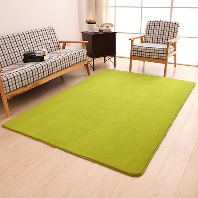 特价珊瑚绒地毯客厅卧室床边地毯门垫满铺加厚地毯隔音防潮可定制