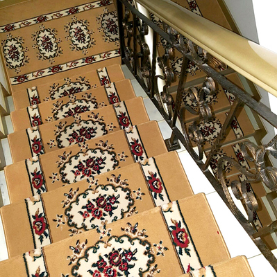 欧式包邮楼梯地毯踏步垫 木楼梯垫防滑免胶自吸贴，定做走廊飘窗