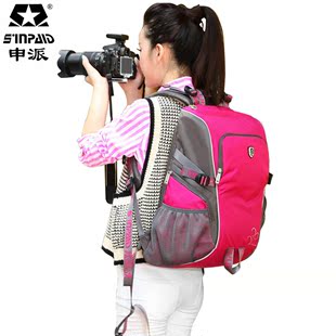 双肩单反相机包摄影包 摄像机背包专业佳能尼康男女户外摄影包