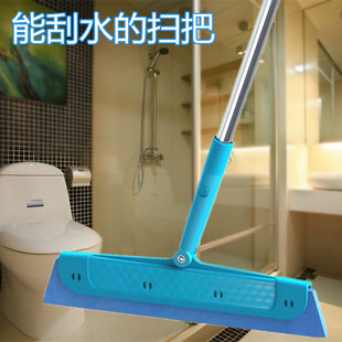第二代加强魔法扫把浴室 刮水器 地刮 木地板 海绵扫把卫生间专用